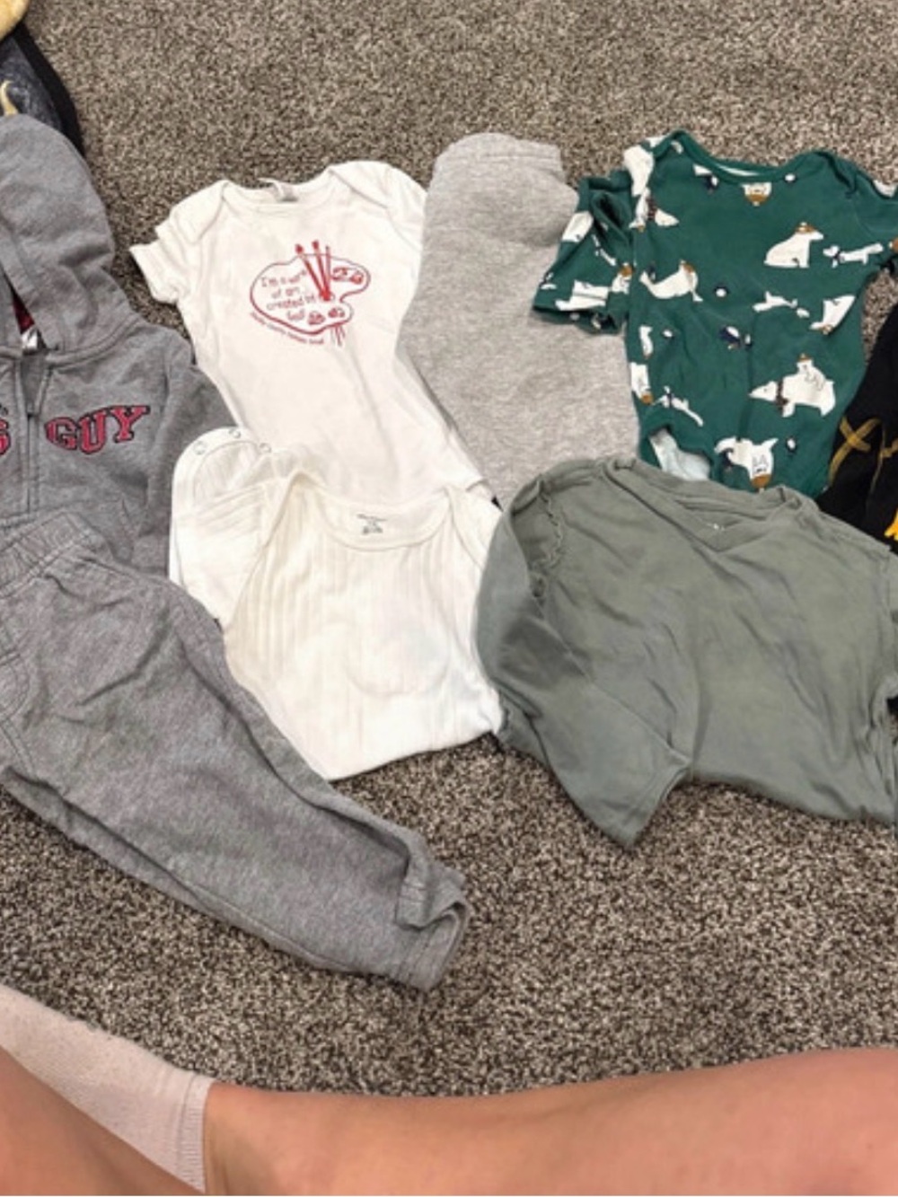 Kids Grey Jogger Bottoms - Unbranded